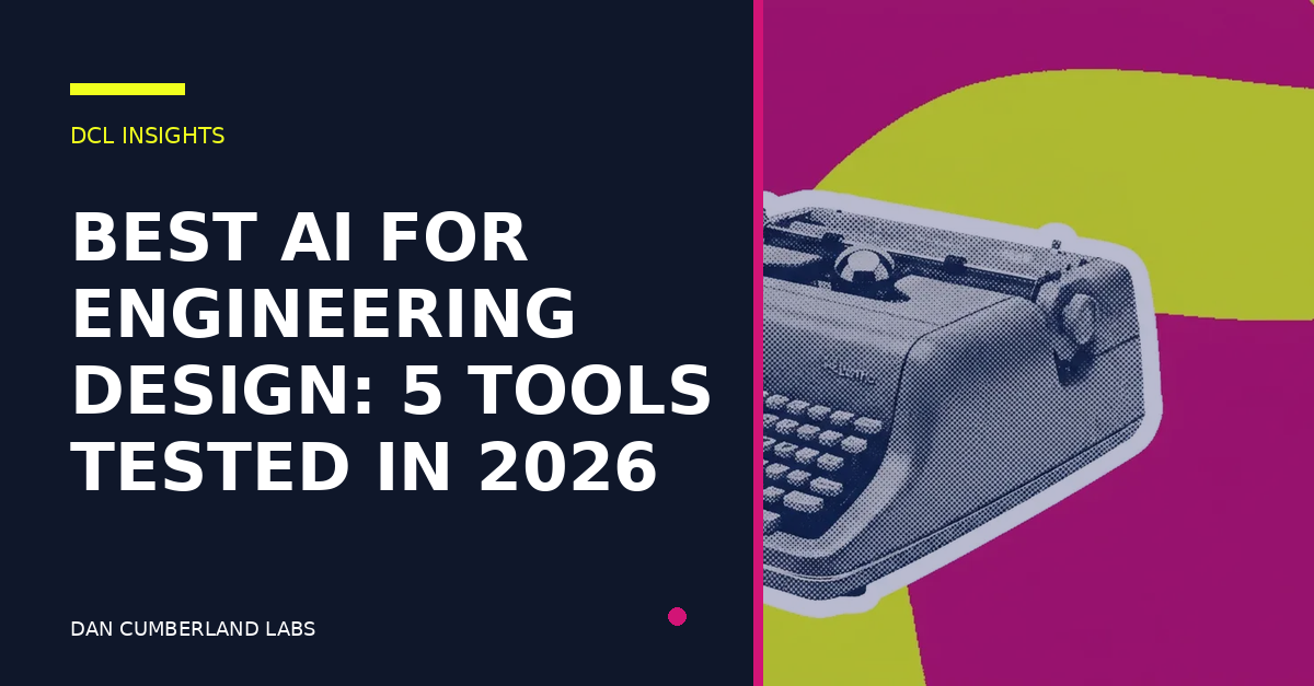 Best AI for Engineering Design: 5 Tools Tested in 2026 | Dan Cumberland ...